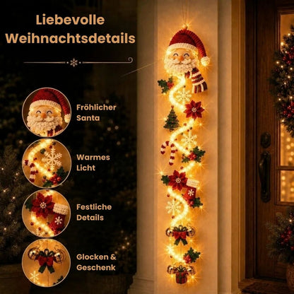 WeihnachtsKaskade™ – Bringt deine Haustür festlich zum Leuchten