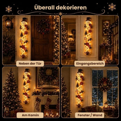 WeihnachtsKaskade™ – Bringt deine Haustür festlich zum Leuchten