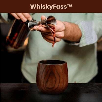 WhiskyFass™ - Das exklusive Holzglas für Whisky-Gourmets