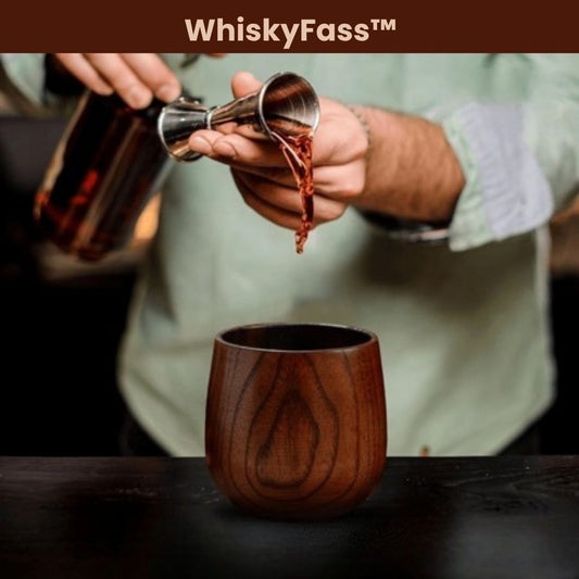 WhiskyFass™ - Das exklusive Holzglas für Whisky-Gourmets