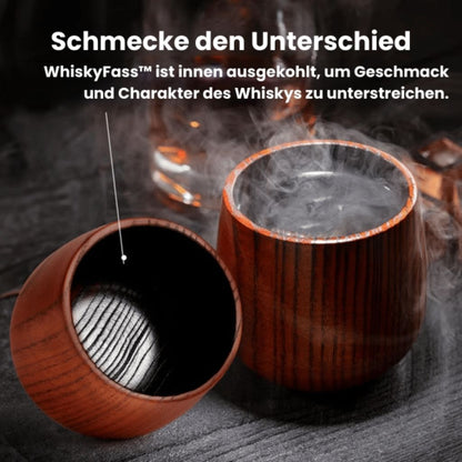 WhiskyFass™ - Das exklusive Holzglas für Whisky-Gourmets