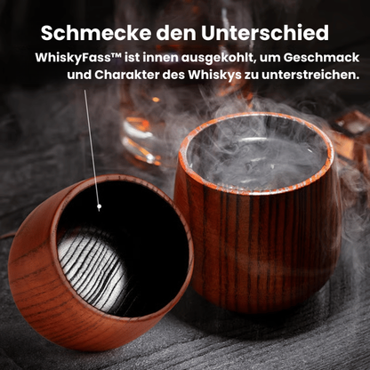 WhiskyFass™ - Das exklusive Holzglas für Whisky-Gourmets