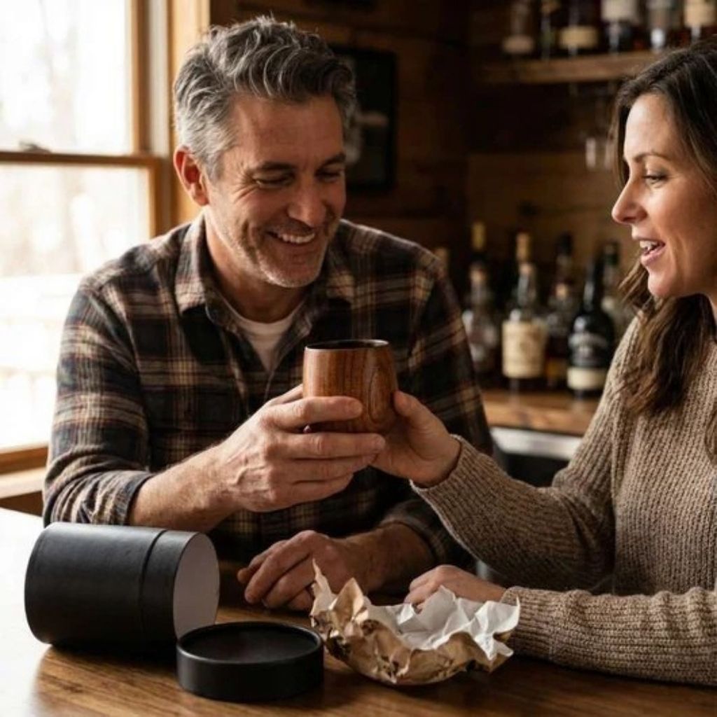WhiskyFass™ - Das exklusive Holzglas für Whisky-Gourmets