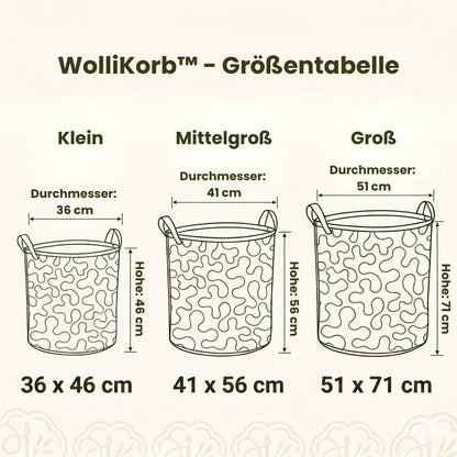 WolliKorb™ – Der Korb, der sich sehen lassen kann