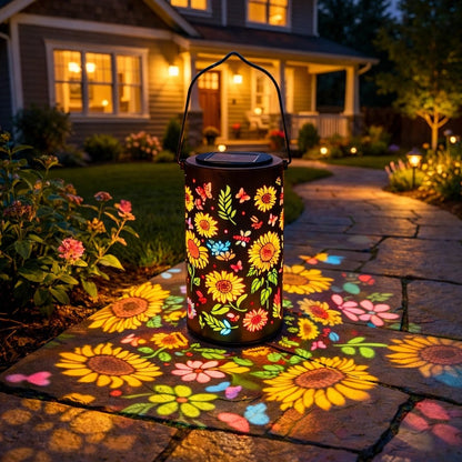 Blütenlaterne™ - Farbiger Lichtzauber für deinen Garten