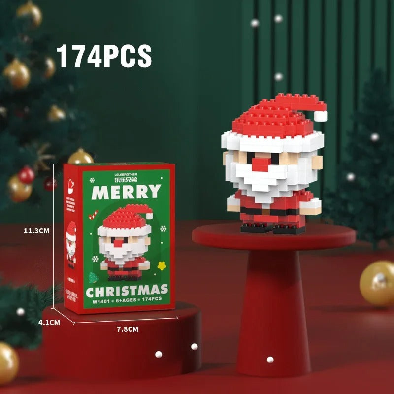 Kreative Baustein Weihnachtsfiguren - Spaß für die ganze Familie