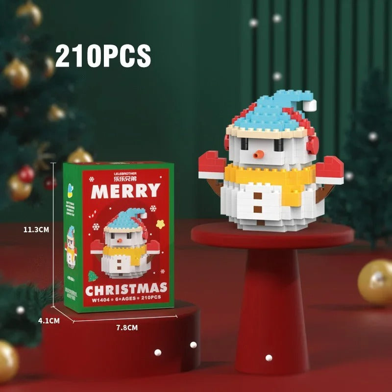 Kreative Baustein Weihnachtsfiguren - Spaß für die ganze Familie