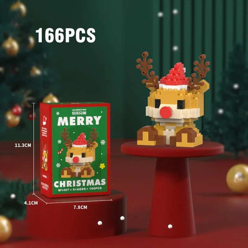 Kreative Baustein Weihnachtsfiguren - Spaß für die ganze Familie