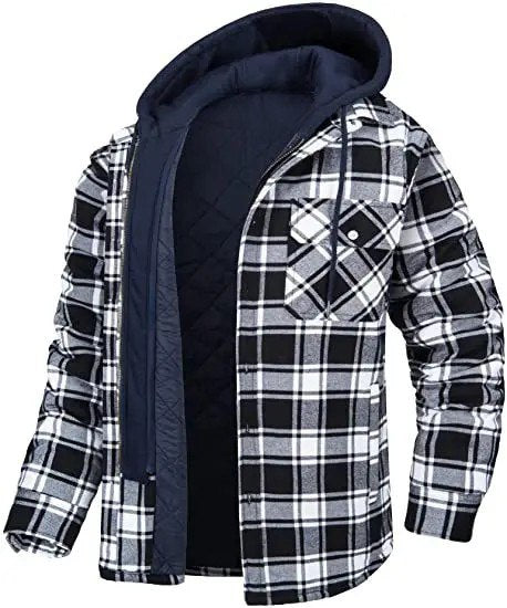 Übergangsjacke für Herren - Stilvoll und gefüttert